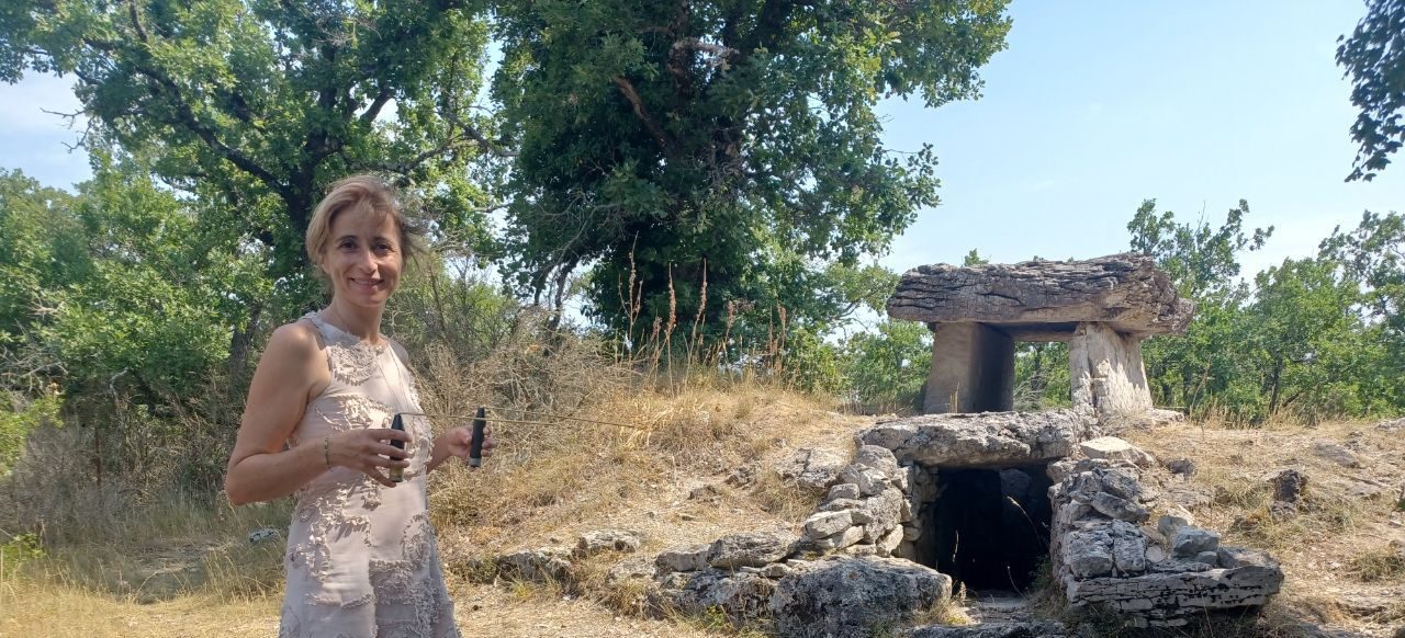 Visite du site sacré du Dolmen de Ferrussac