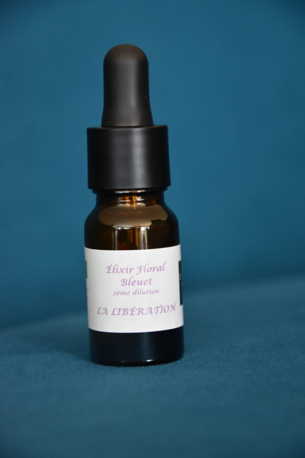 Élixir floral bio de Bleuet (Centaurea Montana)