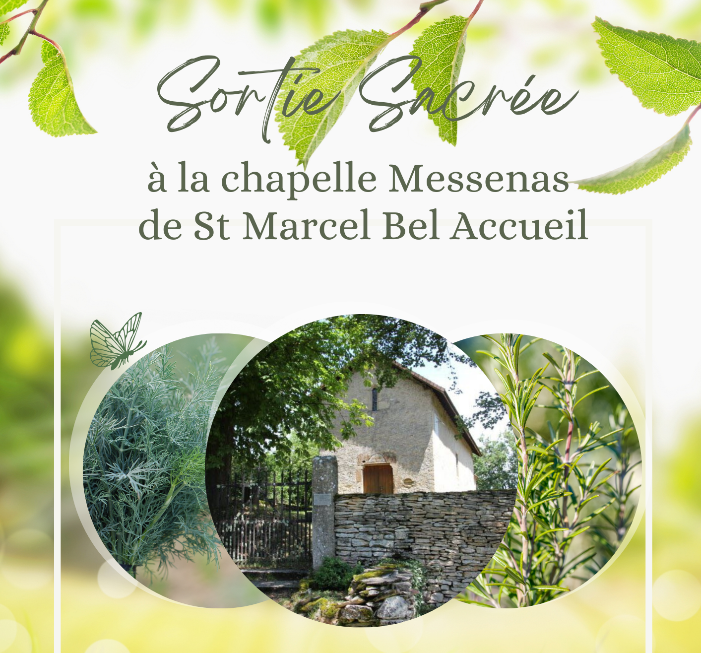 Sortie sacrée à la chapelle Messenas de St Marcel Bel Accueil le 8 février 2025