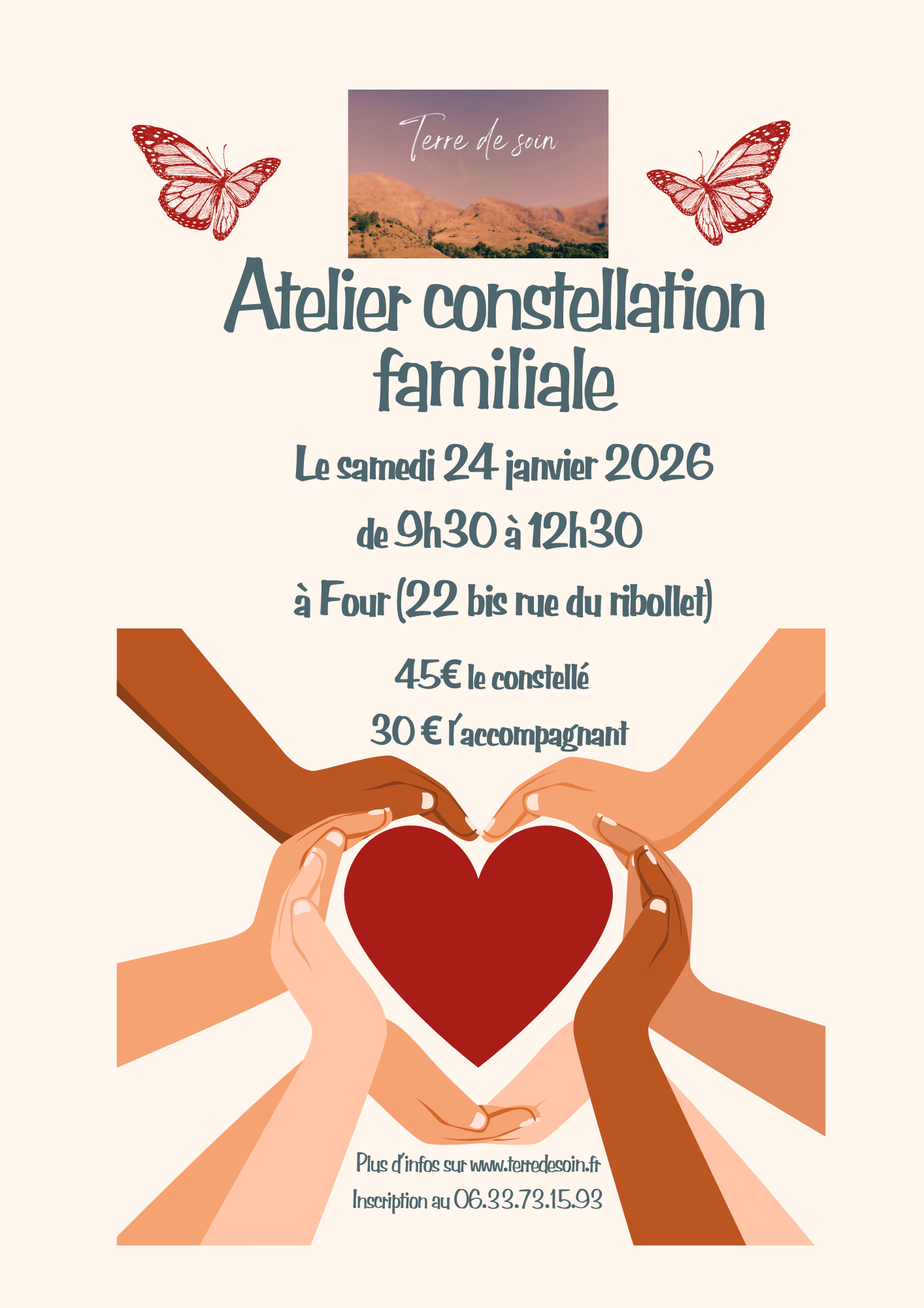 Atelier constellation familiale le 24 janvier 2026